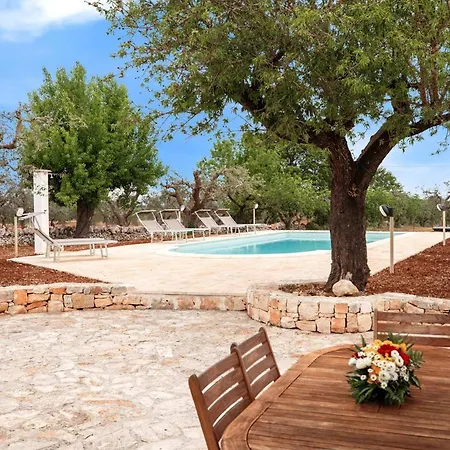 بيت للعطل Trulli Bellavista Pool